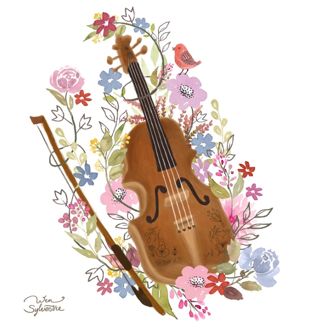violin-and-flowers-by-wen-sylvestre (1)